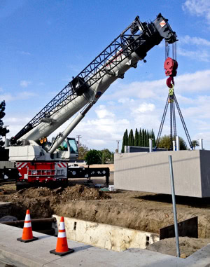 Los Angeles Crane Rental service