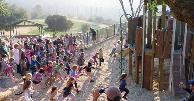 Crane Guys donates Topanga Canyon crane rental for Playground Project