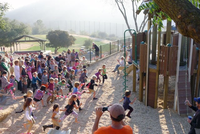 Crane Guys donates Topanga Canyon crane rental for Playground Project