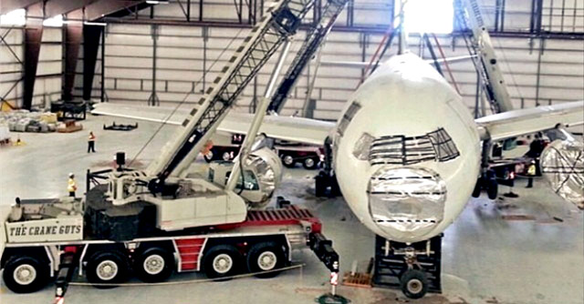 Airplane Gets New Kind of Lift