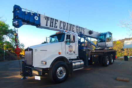 Boom Truck Crane Rental