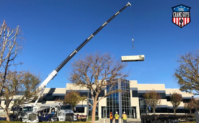 Crane Service Lifts for Modular Buildings