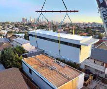 Crane for Modular Buildings
