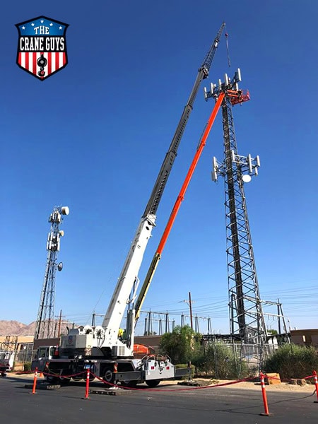 Cranes for 5g Antenna Installation