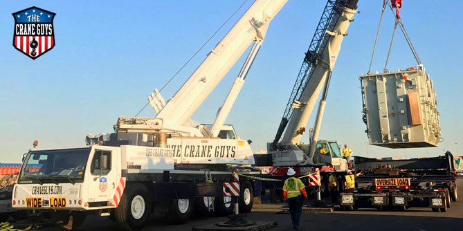 Cranes for Installing Mechanical Equipment