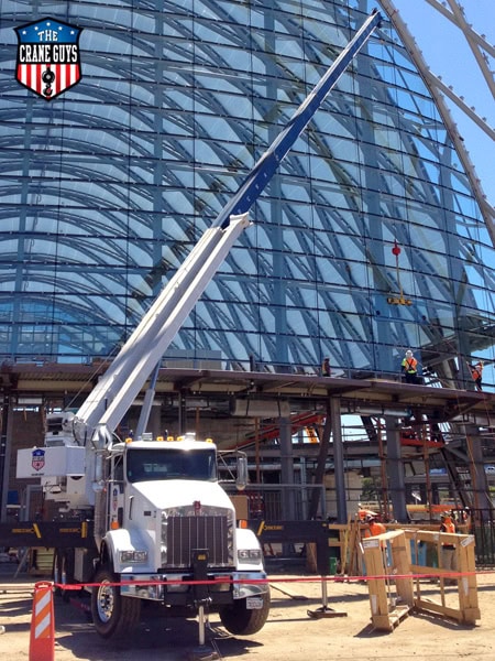 Glass Lifting Crane Services for Hire