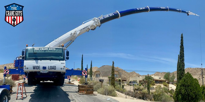 Mobile Cranes for Power Lines