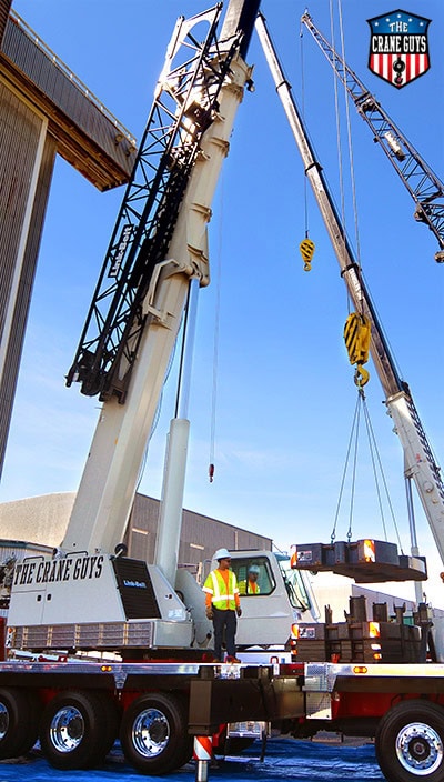 operated crane rental services