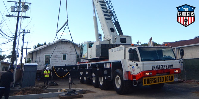 Oversize Hauling, lifting and installations