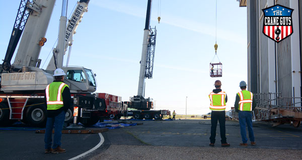 Temporary Suspended Platform and Crane Rental Service