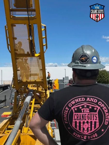 crane guys construction cranes service team