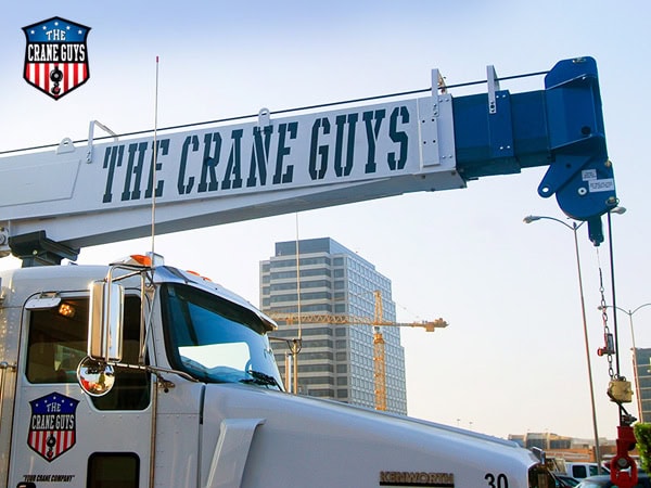 crane guys construction hoist boom truck rental