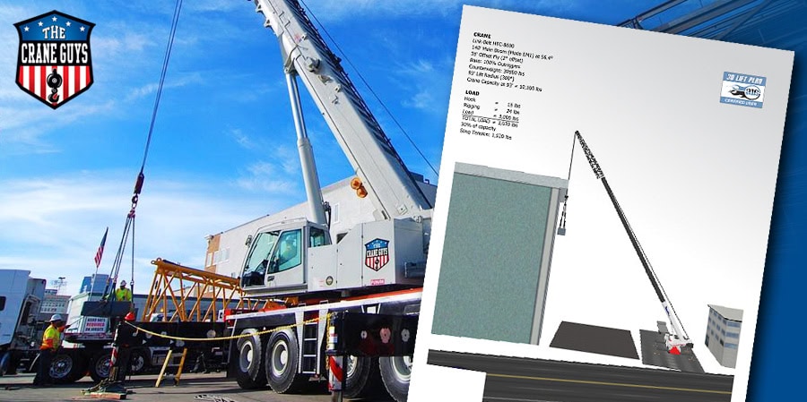 Crane Lift Engineering with 3D Lift Plans