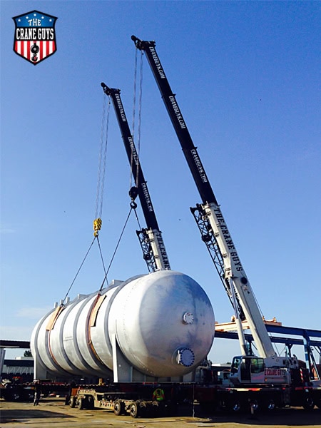 crane guys crane rental essential for multi crane lift