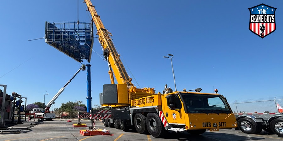 Crane Services for Structural Steel Erection in Southern California