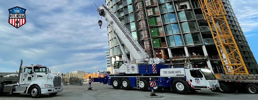crane guys mobile support cranes for tower crane installation