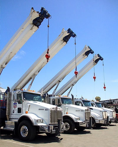 the crane guys boom truck crane rental so cal