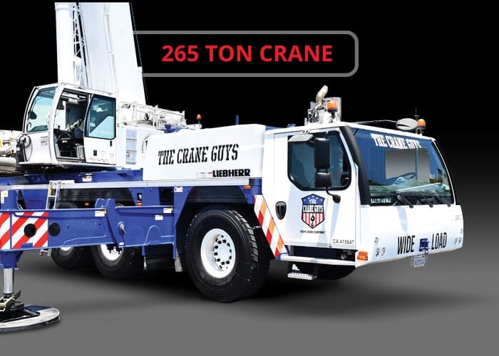 the crane guys crane rental 265 ton the crane guys crane rental 265 ton