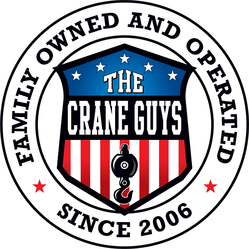 the crane guys family owned dark logo